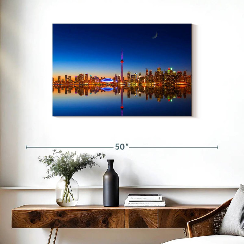 Harpa Toronto City Reflection, 24" H x 36" W