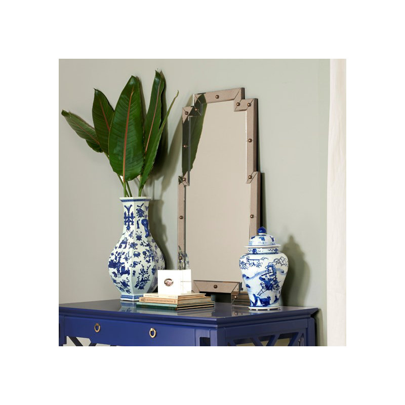 Lane Tiered Beveled Wall Mirror, 42" H x 23.5" W x 1" D