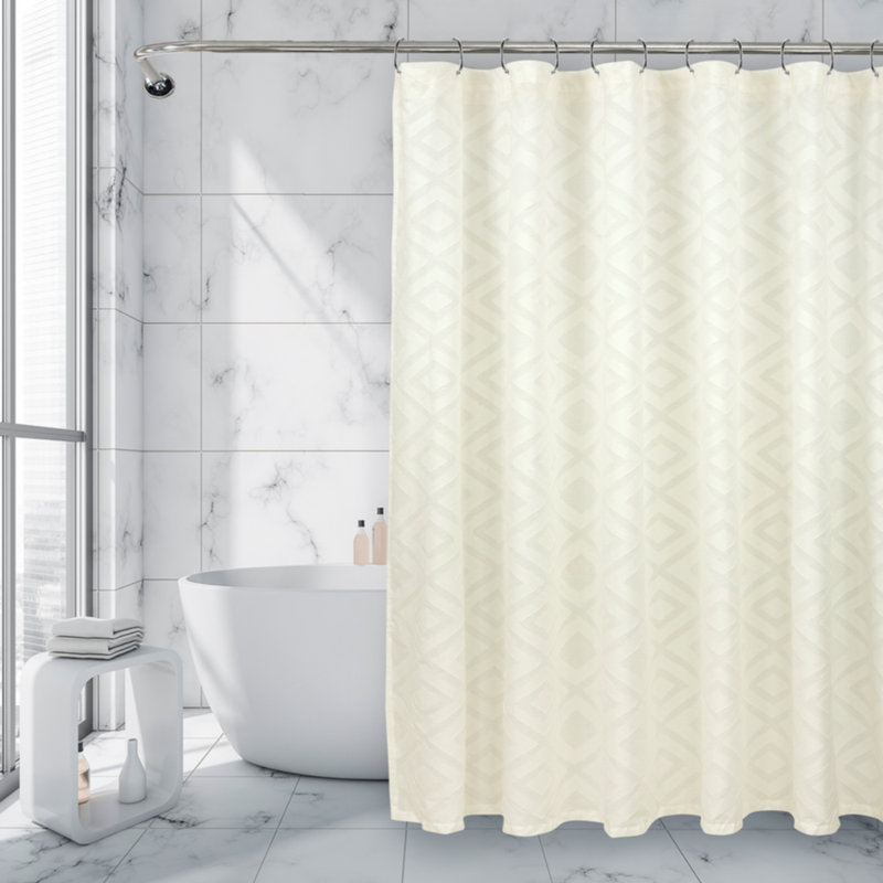 Searl Microfiber / Microsuede Semi Sheer Curtain Single Panel