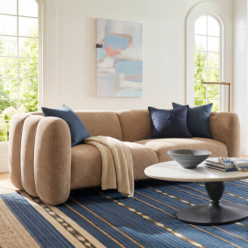 Keanu Boucle Upholstered 3-Seater Sofa, Nomad