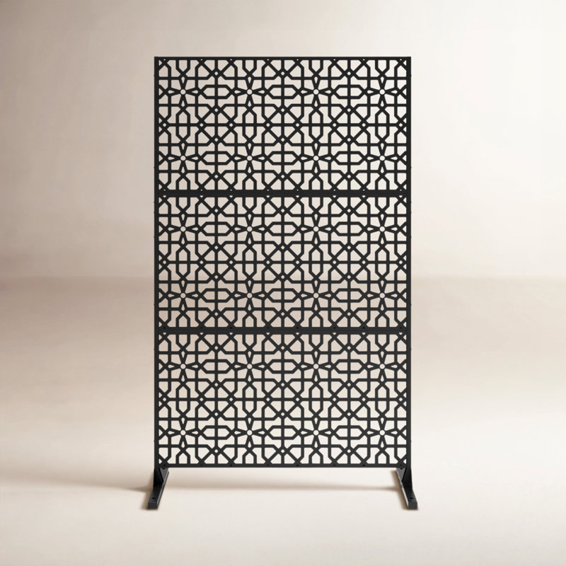 Cloison d'intimité en métal Screen Series, Black