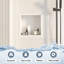 Armoire encastrée en métal 13,94 "x 13,94"-370033731
