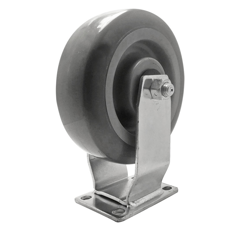 Snap-Loc 450 lb Caster 6 Inch Super-Duty Polyurethane Rigid