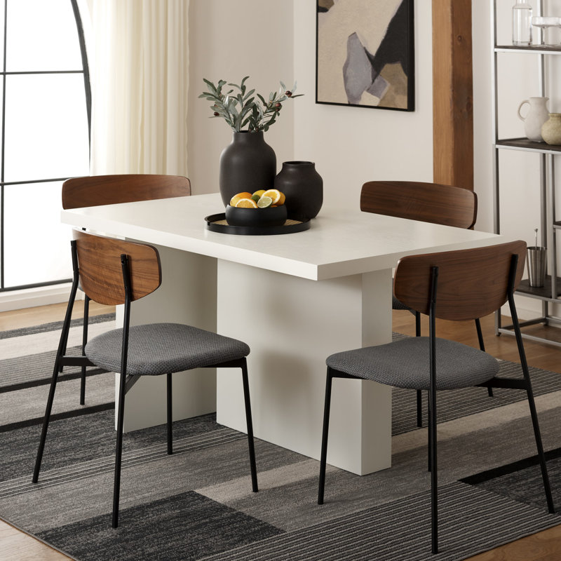 Aava Dining Table, Ivory