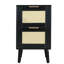 Boho 40cm W Particle Board Bedside Table