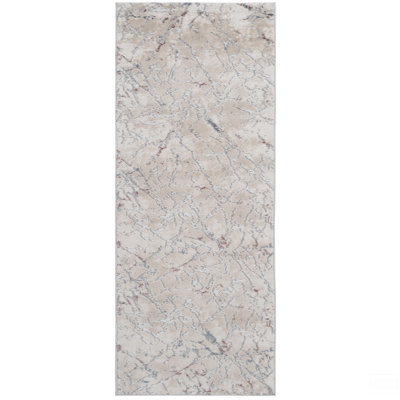2X8 Multi / Contemporary Runner Rug