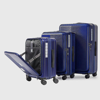 Bagages, avec ouverture frontale, serrure approuvée par la TSA, valise rigide