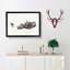Snake & Butterfly by Johan Teyler - Picture Frame Painting Print-55618887-55618888