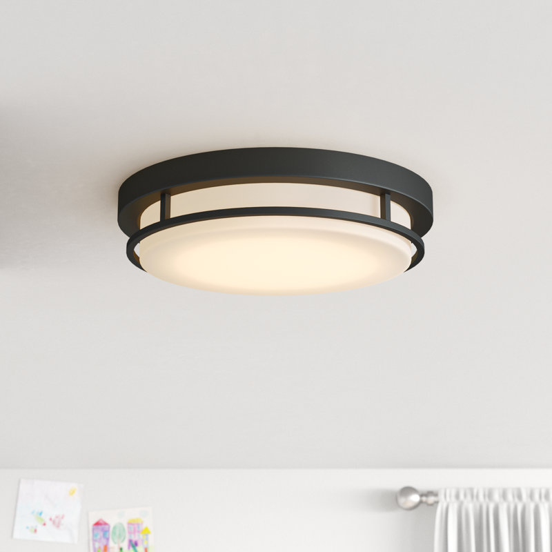 Plafonnier encastré 1 lumière DEL, 14" Wide