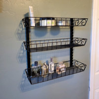 Cavalier - On the wall spice rack - 62h x 14w x 2.5 d