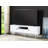 Pagan Rectangular TV Stand in White High Gloss
