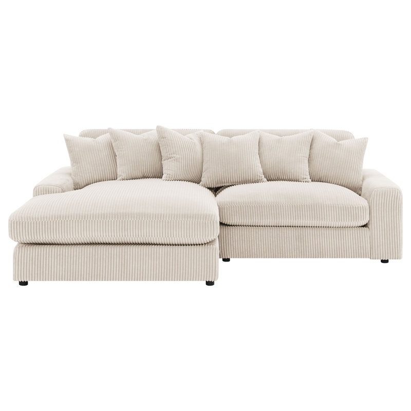 Upton Sand Reversible Sectional Sofa