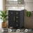  Oakford 24 Inch Bathroom Vanity with Sink, Black – 100% Premium Solid Wood Vanity Cabinet – 1.5" Thick Quartz Countertop – Water-Resistant Finish – Fully Assembled-290144622-290144597
