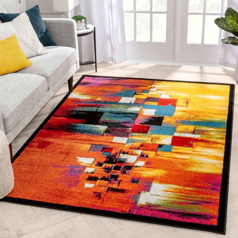 Malfi Synthetic Area Rug, Rectangle 120 x 160cm