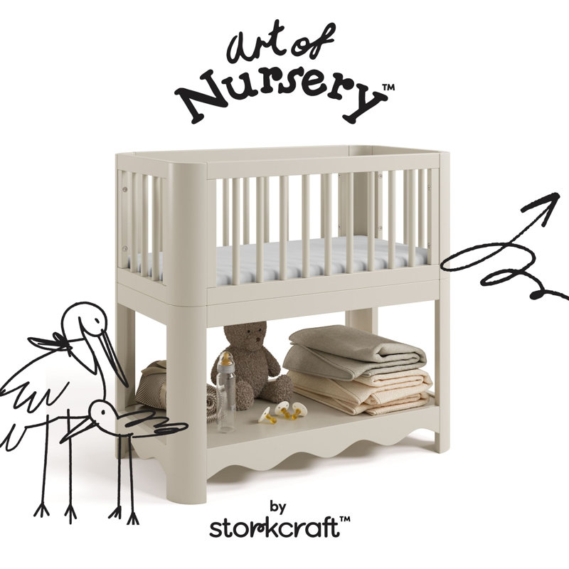 Casablanca 3-in-1 Convertible Bassinet, Frosted Oat