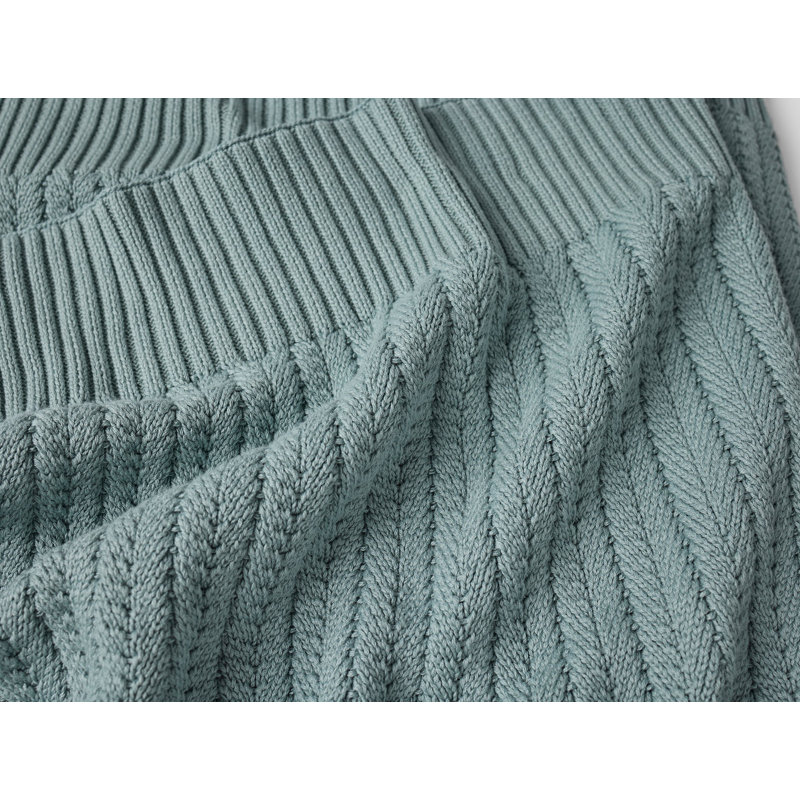 Casa Loma Throw Blanket, Lagoon