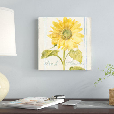 «Floursack Florals II» par Danhui Nai, reproduction d'art sur toile tendue