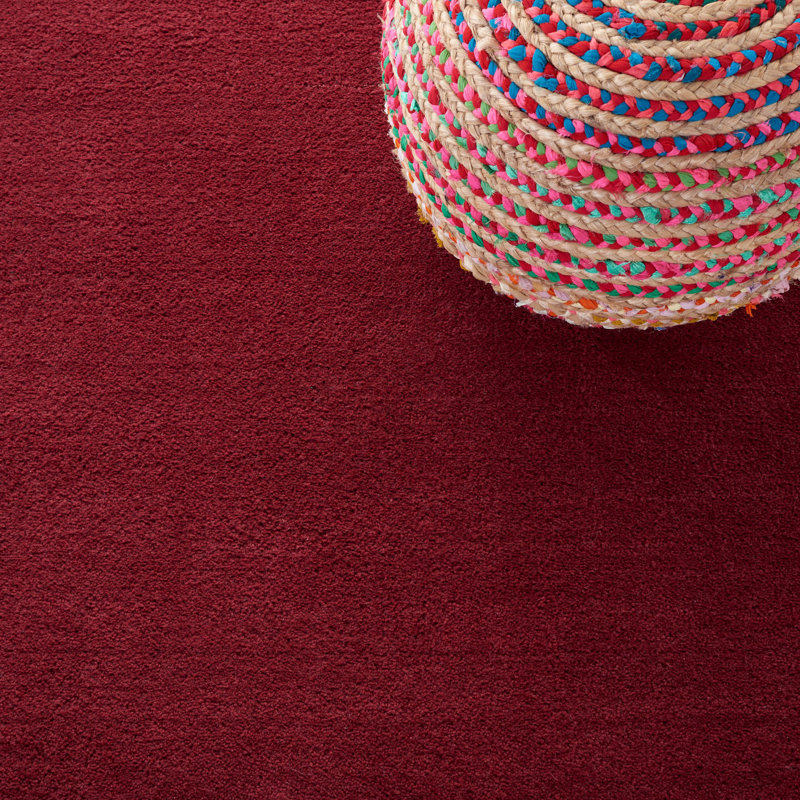 Tapis rouge Frann, Carré 6 pi