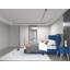 Ensemble de chambre avec lit plateforme 2 pièces-87378508-87378506