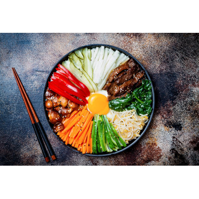 Bibimbap - Wrapped Canvas Print