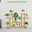 Brixlee Wood Plant Stand