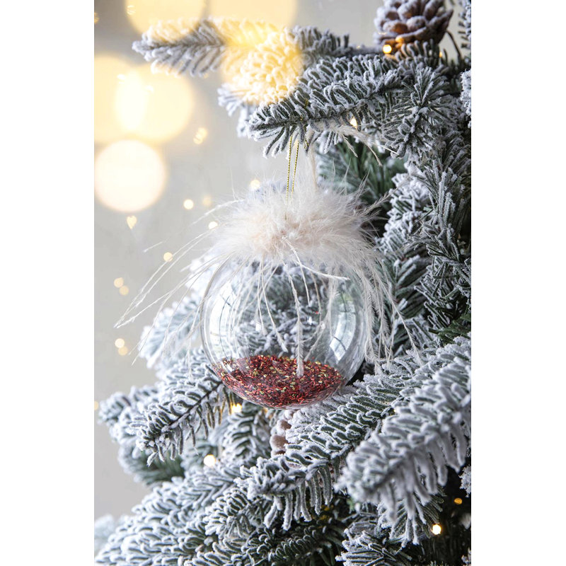 Boules de Noël, boules de Noël suspendues en verre pour décorations de fêtes