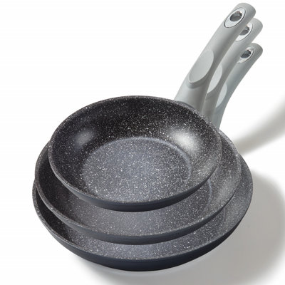 Stainless Steel Non-Stick Skillet Set
