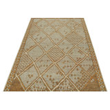 Moroccan Hand Knotted Geometric Area Rug