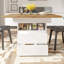 Extendable Dining Table With Storage Levels-1050782053