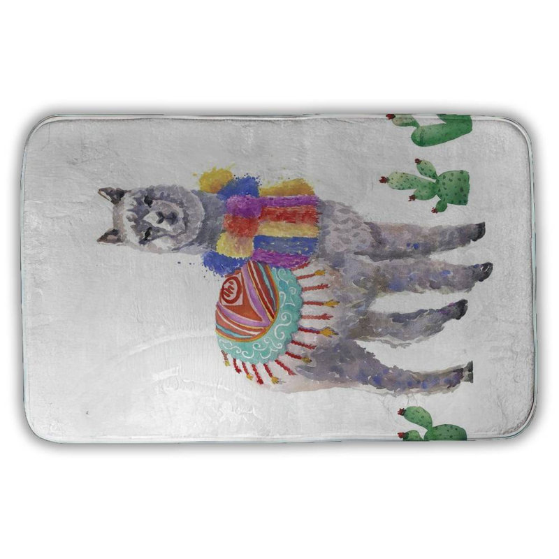 Guerrette Microfiber Non-Slip Bath Mat