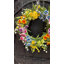 Couronne de fleurs sauvages arc-en-ciel Alderete