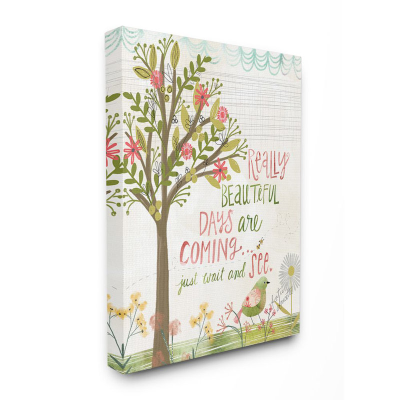 «Really Beautiful Days», reproduction d'impression sur toile, Toile tendue, H 30 po x l 24 po
