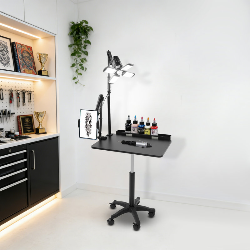 Workstation with LED Light