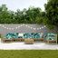 Wicker 9 - Person Garden Lounge Set-792750831