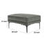 Repose-pieds en cuir Iridiana-2000343403