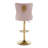 Swivel Adjustable Height Counter Stool With Metal Frame-454616627-454616626