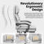Sponge Office Chair with Headrest-1193590838