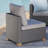 Meta Wicker Armless Sofa