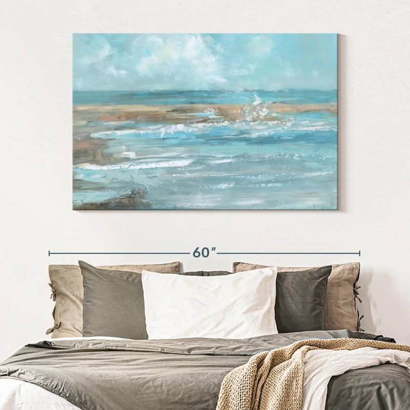 Gillard Breaking Waves IV, 34" H x 51" W