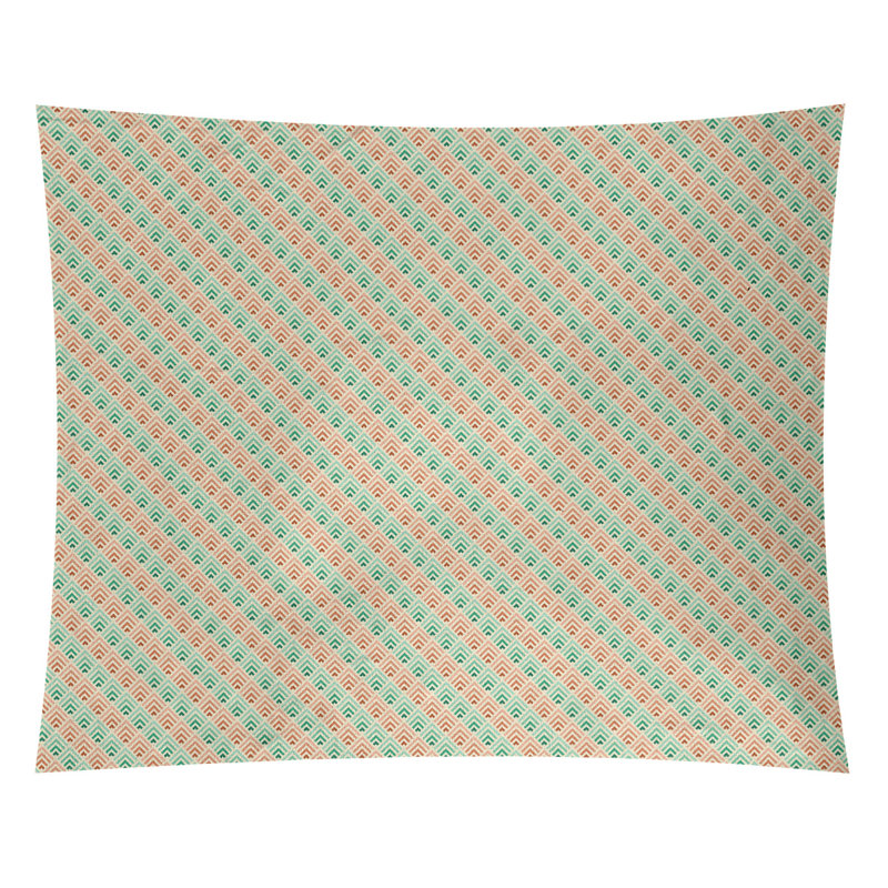 Tapisserie dégradée reverse géométrique par katelyn elizabeth Kitterman, Intérieur / extérieur, H 60,5 po x l 81,5 po