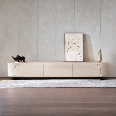 Light luxury cream-style TV cabinet