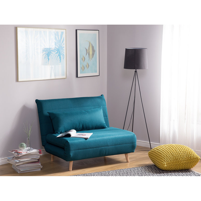 Charlize 2 Seater Sofa Bed, Blue