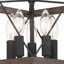 Piccirillo Steel Semi Flush Mount-993161556