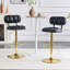 Tabouret de comptoir pivotant rembourré Vesta-752137891-752137889