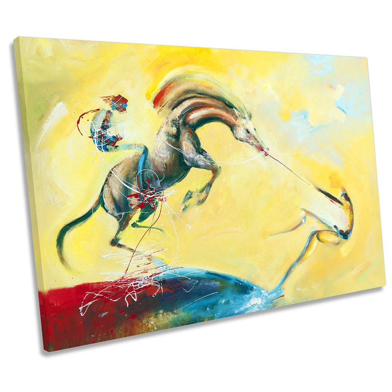 Wrapped Canvas Painting, 30.5cm H x 45.7cm W