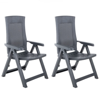 Isabela Plastic / Resin Folding Chair Set