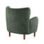 Fauteuil d'appoint à oreilles en velours Langston-1926527058