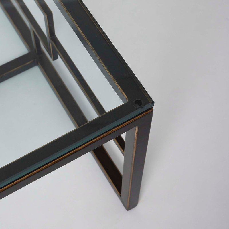 Somrig Glass Cocktail Table