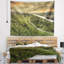 Paysage routier le long du nemunas vert tapisserie-28487196
