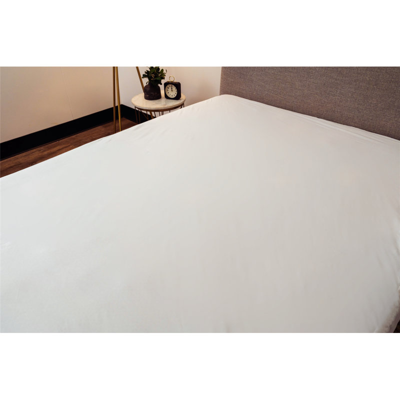 Protège-matelas hypoallergénique avec technologie avancée de revêtement, Simple